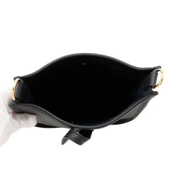 HERMES Evelyne Amazon Long Size TPM Taurillon Clemence Black - Picture 2 of 8